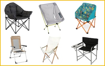 Best camping chairs folding picnic recliner garden chair 2023