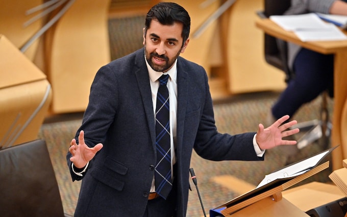 Humza Yousaf has come under scrutiny for his handling of the NHS crisis in Scotland