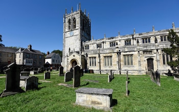 St Mary's churchyard in Tadcaster