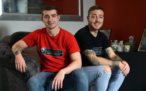 Sean and Ryan have started Cancer Lads, a social media support group to connect with other men with cancer