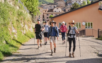 A stay at Palazzo Fiuggi Medical Retreat includes hikes through the Apennine mountains