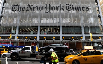 The New York Times headquarters