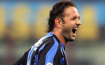 Siniša Mihajlović during his time at Inter Milan