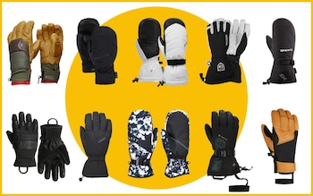 Best ski gloves and snowboarding mitts for 2023, including Hestra, North Face, Reusch and heated ski gloves