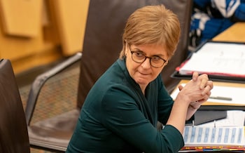 Nicola Sturgeon, Scotland's First Minister, faced questions on Thursday about the crisis engulfing the country's NHS